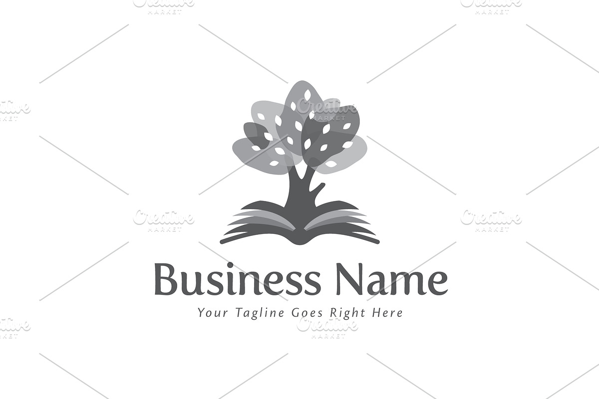 Tree of Learning Custom Logo, a Branding & Logo Template by ARTE MIGUEL (Photo 3 of 3)