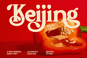 Keijing - Playful Decorative Serif, a Serif Font by Qweera Studio (Thumbnail 1 of 12)