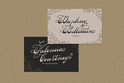 Yesternight - Classic Script, a Script Font by Letterhend Studio (Thumbnail 9 of 10)