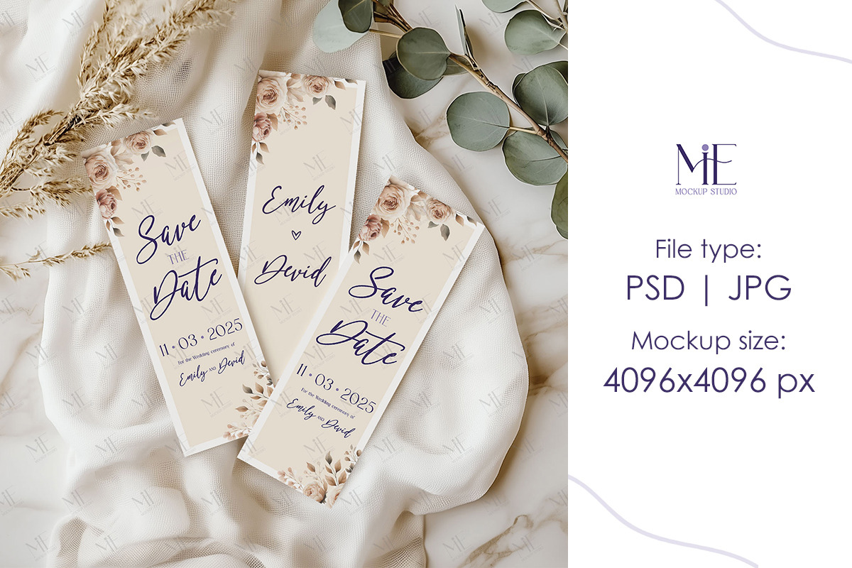 Bookmark Photo Strip Mockup Set PSD, a Mockup by Mie Mockup Studio (Photo 6 of 9)