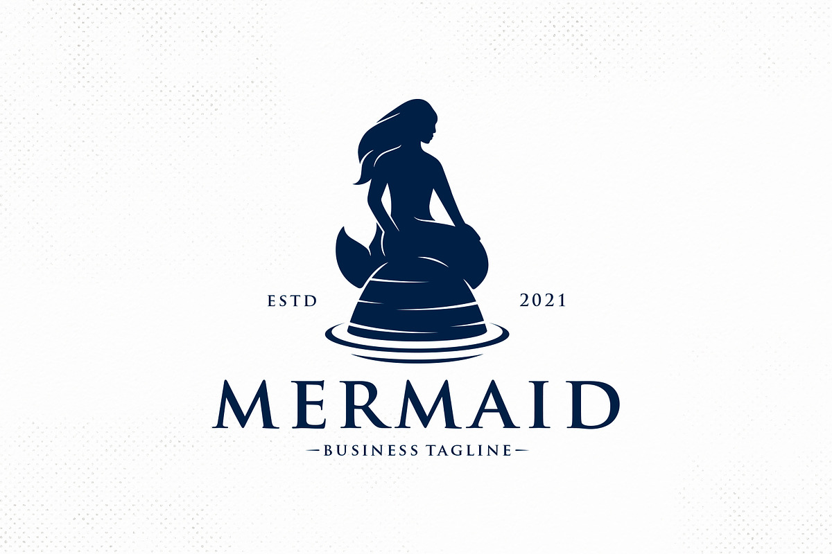 Beatiful Mermaid Vector Logo Design, a Branding & Logo Template by vectorwithin (Photo 1 of 3)