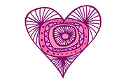 Hippie & Boho Heart, Procreate Stamp, a Brush Add-On by Sense Library (Thumbnail 4 of 19)
