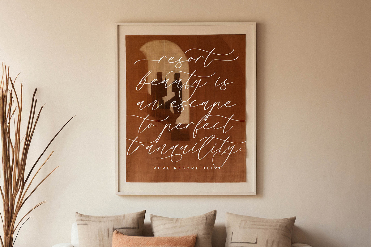 Andore Roselan Elegant Calligraphy, a Script Font by stylishtype.co (Photo 4 of 20)