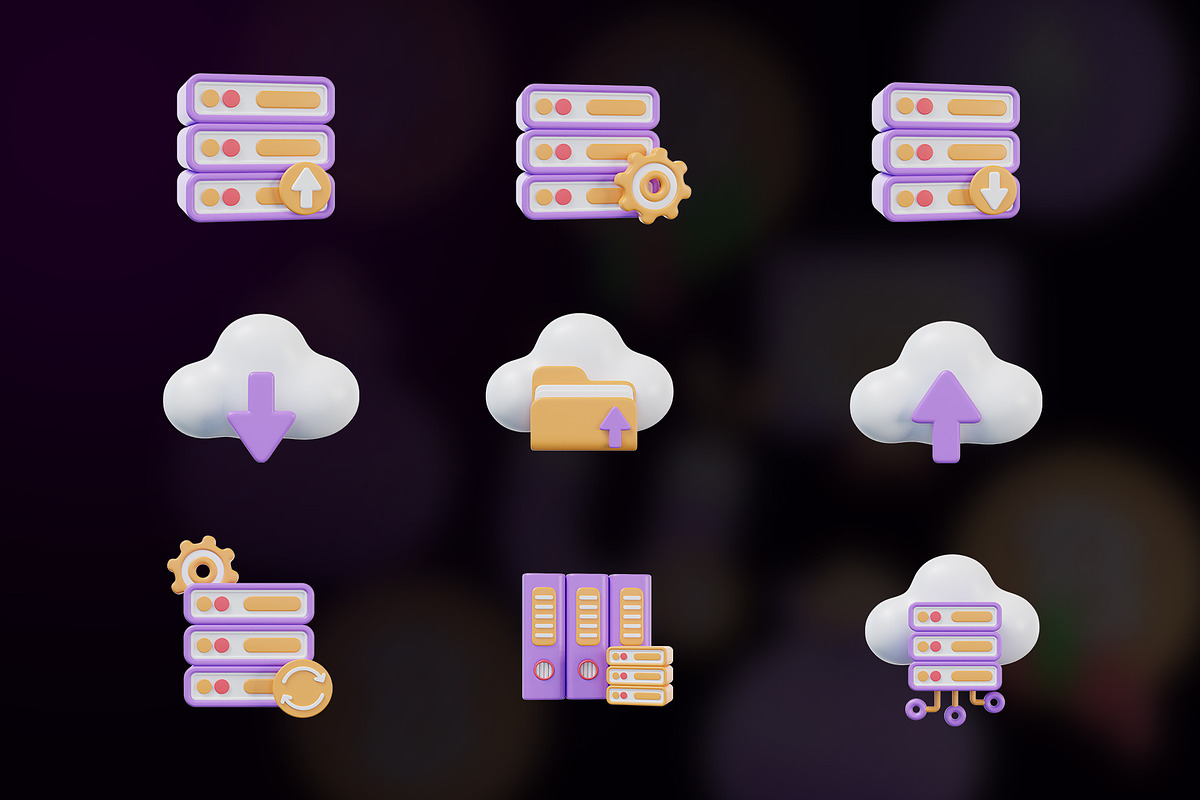 Big Data & Data Science 3D Icon, an Object Graphic by Artnivora.Std (Photo 2 of 4)