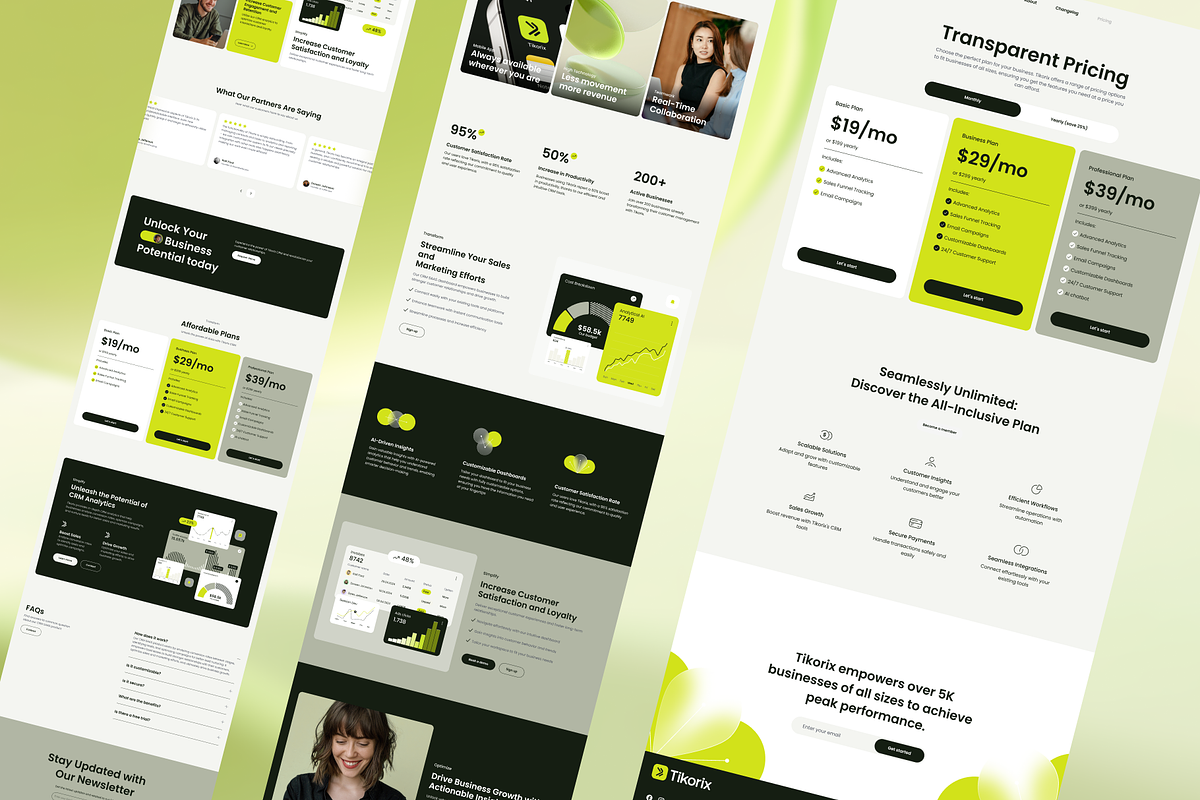 Tikorix. Framer Template, a Landing Page Template by Brandarnia (Photo 4 of 4)