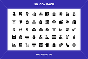 Zero waste icons, an Outline Icon by Wencory (Thumbnail 1 of 2)