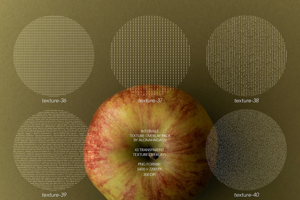 Intervale - Texture Overlay Pack, a Texture Graphic by alonahaidash