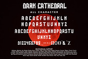 DarkCathedral - Blackletter Display, a Blackletter Font by AQR Studio (Thumbnail 5 of 9)
