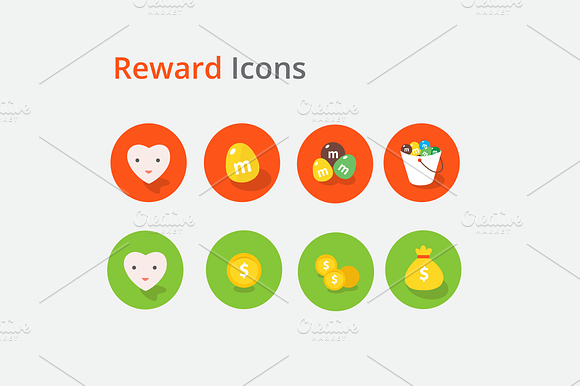8 Reward Icons