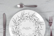Floral Wreath SVG Bundle, an Object Graphic by CaraulanStore (Thumbnail 3 of 8)