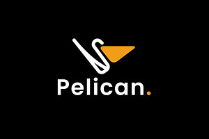 pelican logo illustration, a Branding & Logo Template by Dyn Studio