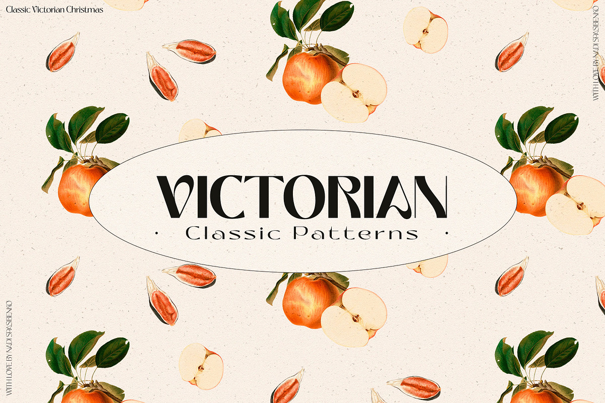 Victorian Classic Christmas Patterns, a Pattern Graphic by nadispasibenko (Photo 8 of 13)