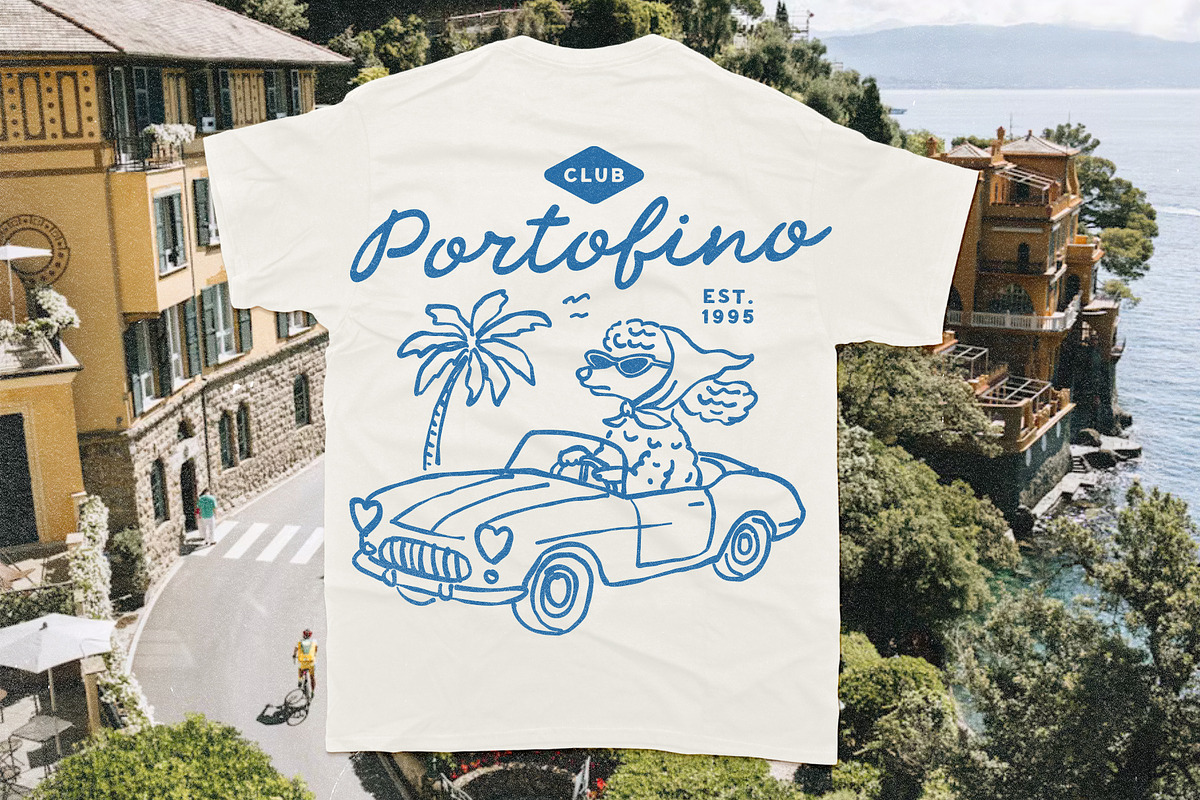 Portofino Gelateria Vintage Font Duo, a Script Font by Ayya Studio (Photo 10 of 12)