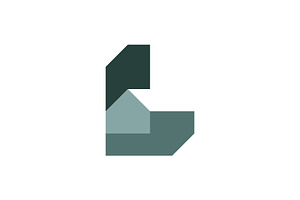 modern letter L house logo, a Branding & Logo Template by Rasagama Studio
