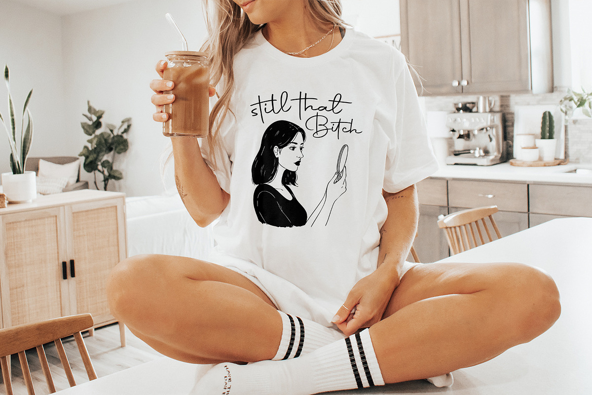 Inner Bitch PNG, Adult Humor PNG, an Illustration by SharpMarketplace (Photo 9 of 9)