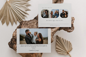 Christmas Card Template CC206