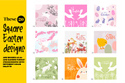 Easter design templates, a Seasonal Illustration by MuzaInspires (Thumbnail 4 of 7)