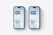 iPhone Air - 24 Mockups Scenes, an iPhone Mockup by Asylab (Thumbnail 14 of 62)