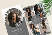 Modeling Comp Card Template Word, a Stationery Template by Stanin Studio (Thumbnail 4 of 5)