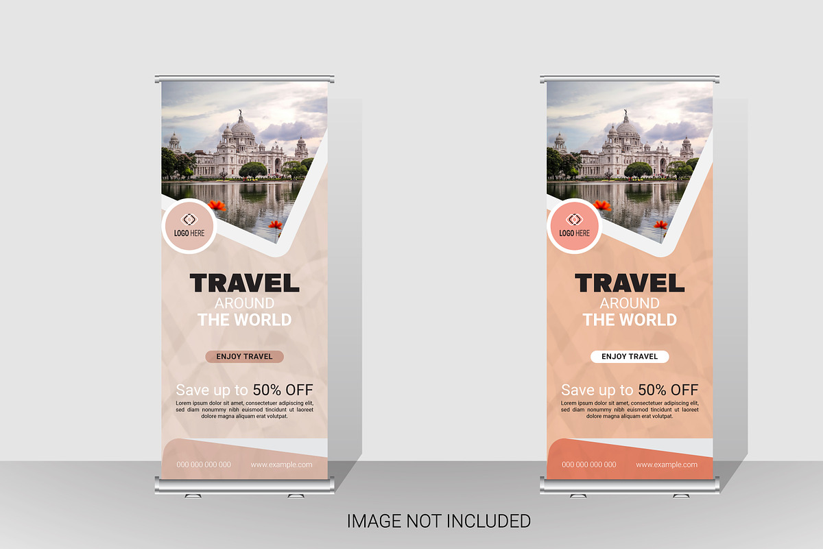 Travel agency business banner set, a Poster Template by hkmonir (Photo 1 of 3)
