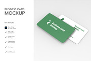 Business Card Round Corner Mockup, a Product Mockup by graphypix (Thumbnail 4 of 4)