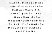 Drift Typeface, a Serif Font by thedesignshark (Thumbnail 8 of 11)