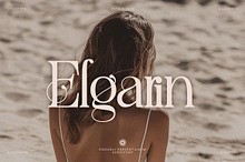 Elgarin || Luxury Serif Font