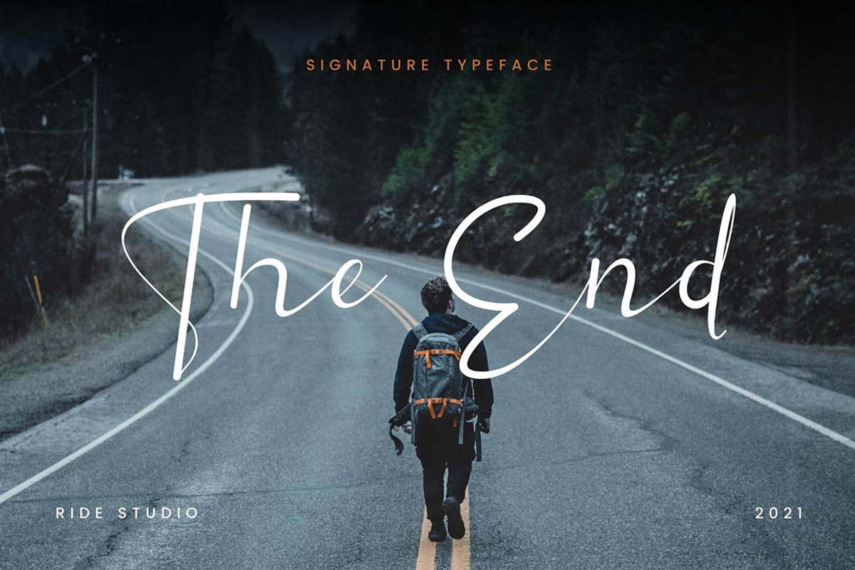 The Folk - Signature Font, a Script Font by Idea Studio (Photo 11 of 11)