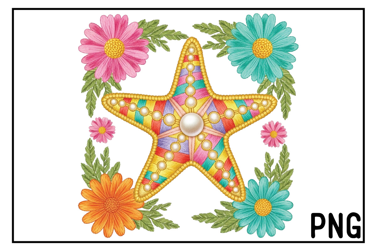 Yarn Crochet Summer Coastal PNG, an Illustration by Black Bird Studio (Photo 1 of 3)