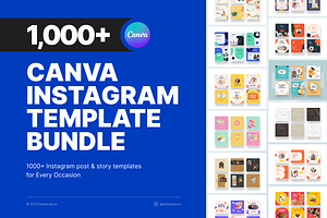 1000 Canva Instagram Template