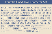 Rhumba Family, a Sans Serif Font by Stiggy & Sands (Thumbnail 9 of 9)