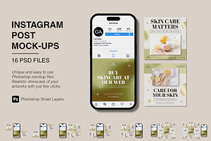 Instagram Post Mockup Bundles