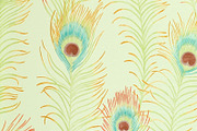 Watercolor floral & Peacock feathers, a Pattern Graphic by DidiArtWorld (Thumbnail 2 of 6)