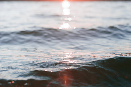 The last light featuring water, analog, and fine art