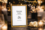 Luxury Wedding Favors Canva bd004, a Card Template by TyphoonStudio (Thumbnail 1 of 8)