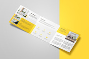 Square Trifold Brochure Mockup, a Product Mockup by Mockup Supper (Thumbnail 1 of 17)