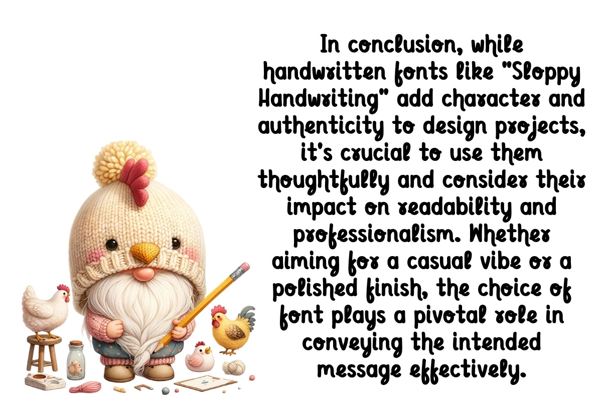 Sloppy Handwriting - Handwriting, a Handwritten Font by Charmingbear59.design (Photo 2 of 5)