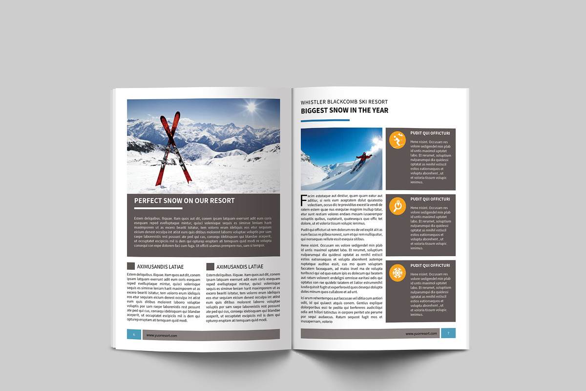 Clean Template Brochure, a Brochure Template by BoriesBechker (Photo 4 of 11)