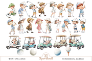 Future Golfer Nursery Art Pack, an Illustration by MockupWizard (Thumbnail 2 of 5)