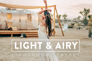 10 LIGHT & AIRY Lightroom Presets