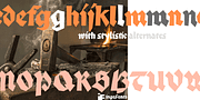 Palmona, a Blackletter Font by ingoFonts (Thumbnail 5 of 10)