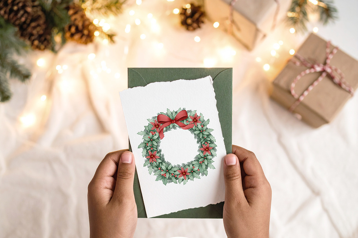 Watercolor Whimsical Christmas Set, a Decorative Illustration by Carol Lozove (Photo 16 of 44)