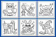 78 Easy Animal in Costumes Book, an Animal Illustration by Coco Bloom (Thumbnail 9 of 10)