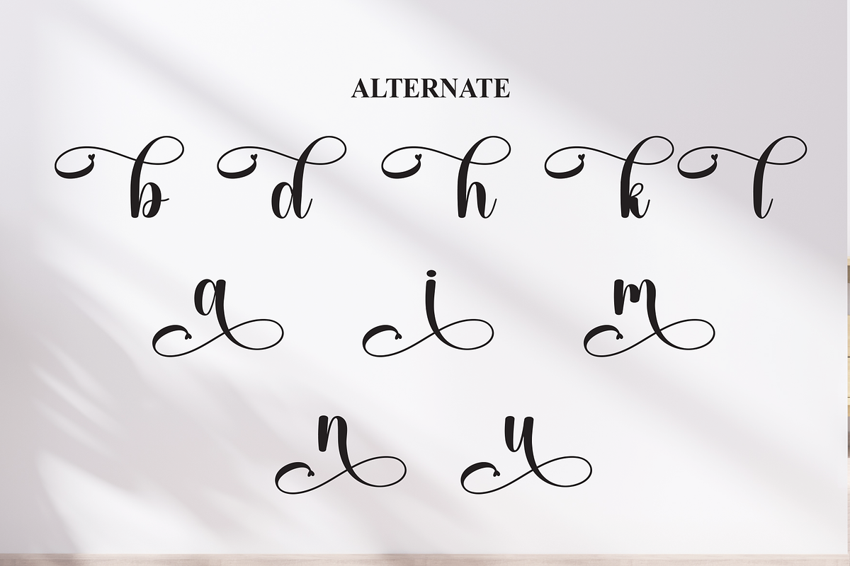 Abuela | Script Font, a Handwritten Font by Scratchones (Photo 8 of 9)