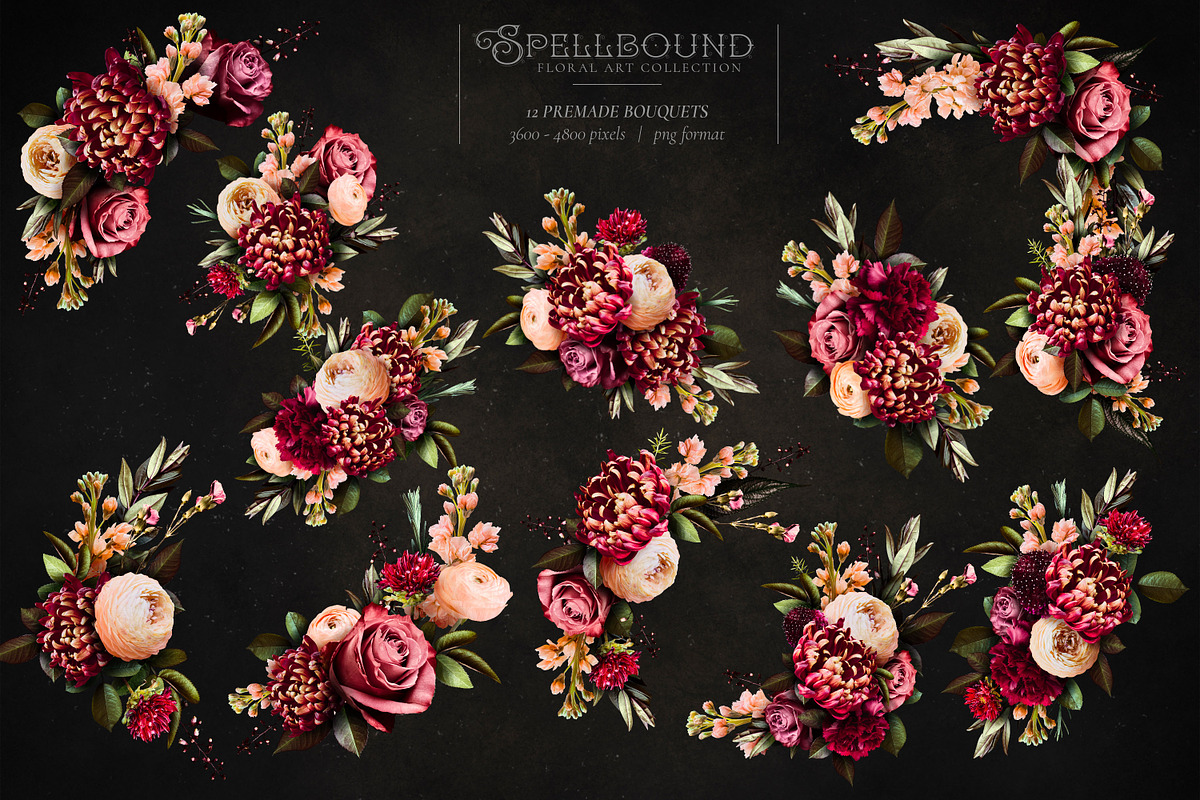 Spellbound Floral Art Collection, an Object Graphic by Eclectic Anthology (Photo 13 of 15)