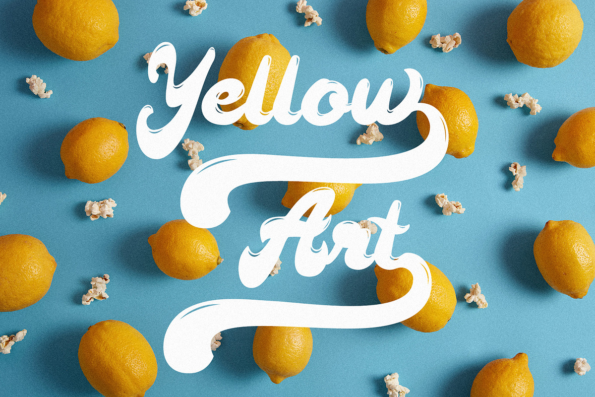 Folka - Bubble Script Font, a Handwritten Font by erlosDESIGN (Photo 9 of 16)