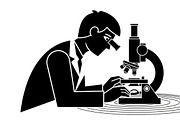 This Scientist Lab Silhouettes, an Illustration by Amazin_art (Thumbnail 10 of 22)