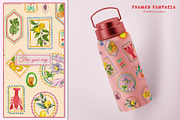 Framed Fantasia Prints & Patterns, a Pattern Graphic by GND ART STUDIO (Thumbnail 6 of 8)