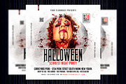 Halloween Flyer Template, a Templates & Theme by MithilaCreation (Thumbnail 1 of 6)