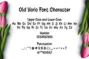 Old Vario Sans Handwritten Font, a Handwritten Font by Gumrega Studio (Thumbnail 2 of 6)